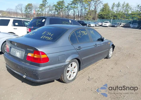 2003 BMW 325I z USA, uszkodzony, nr VIN WBAAZ334X3PH35526